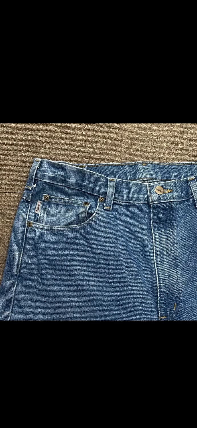 (36) Carhartt 칼하트 데님 쇼츠 반바지 상품이미지5