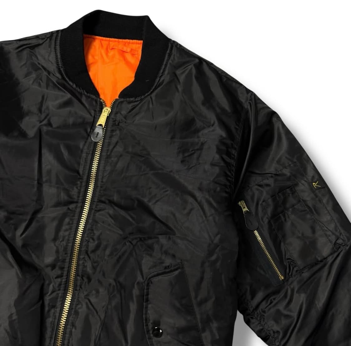 로스코 ma-1 마원 항공점퍼 블랙 상품이미지2