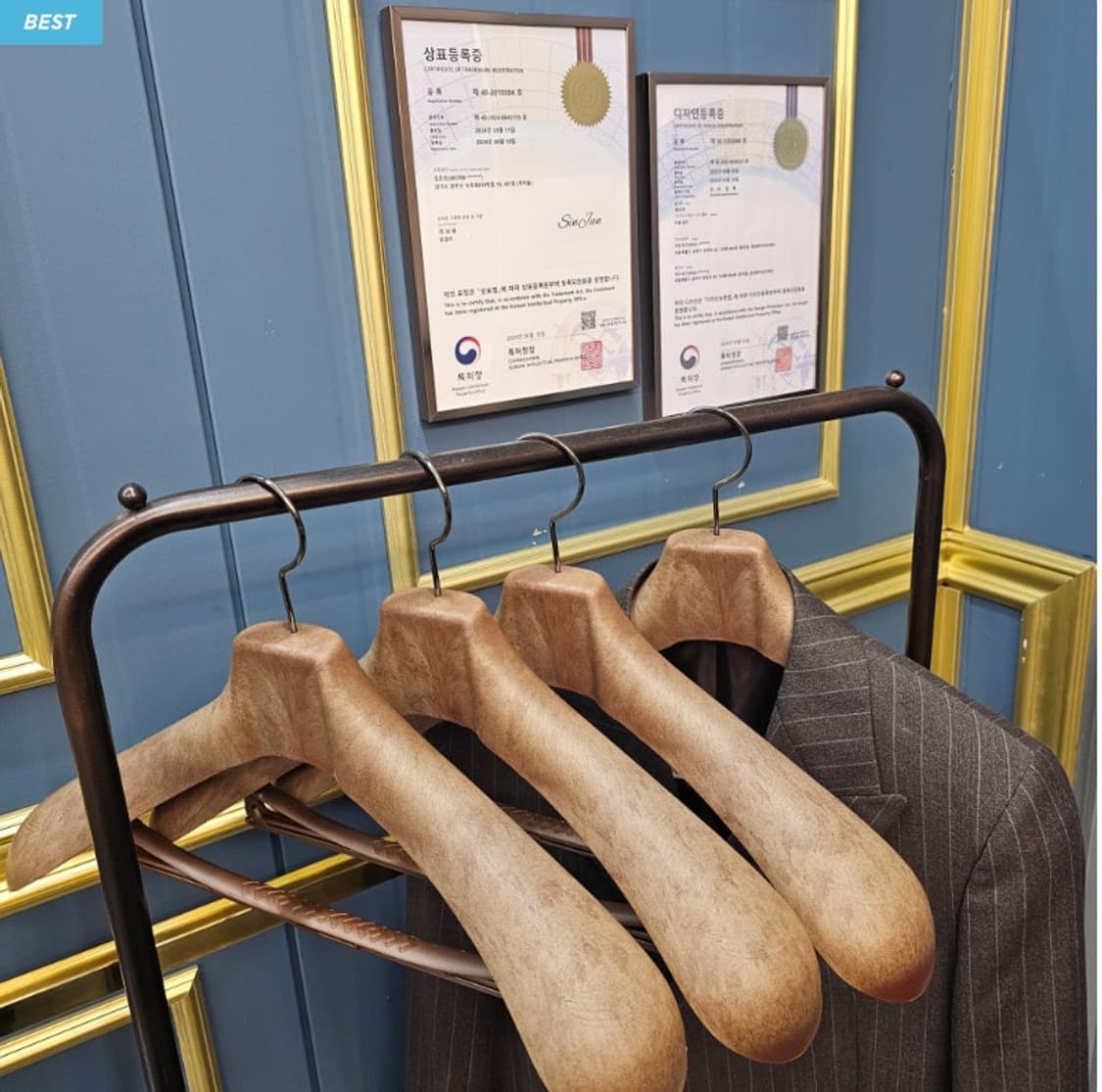 신준 빅사이즈 오버핏 옷걸이 5P 상품이미지3