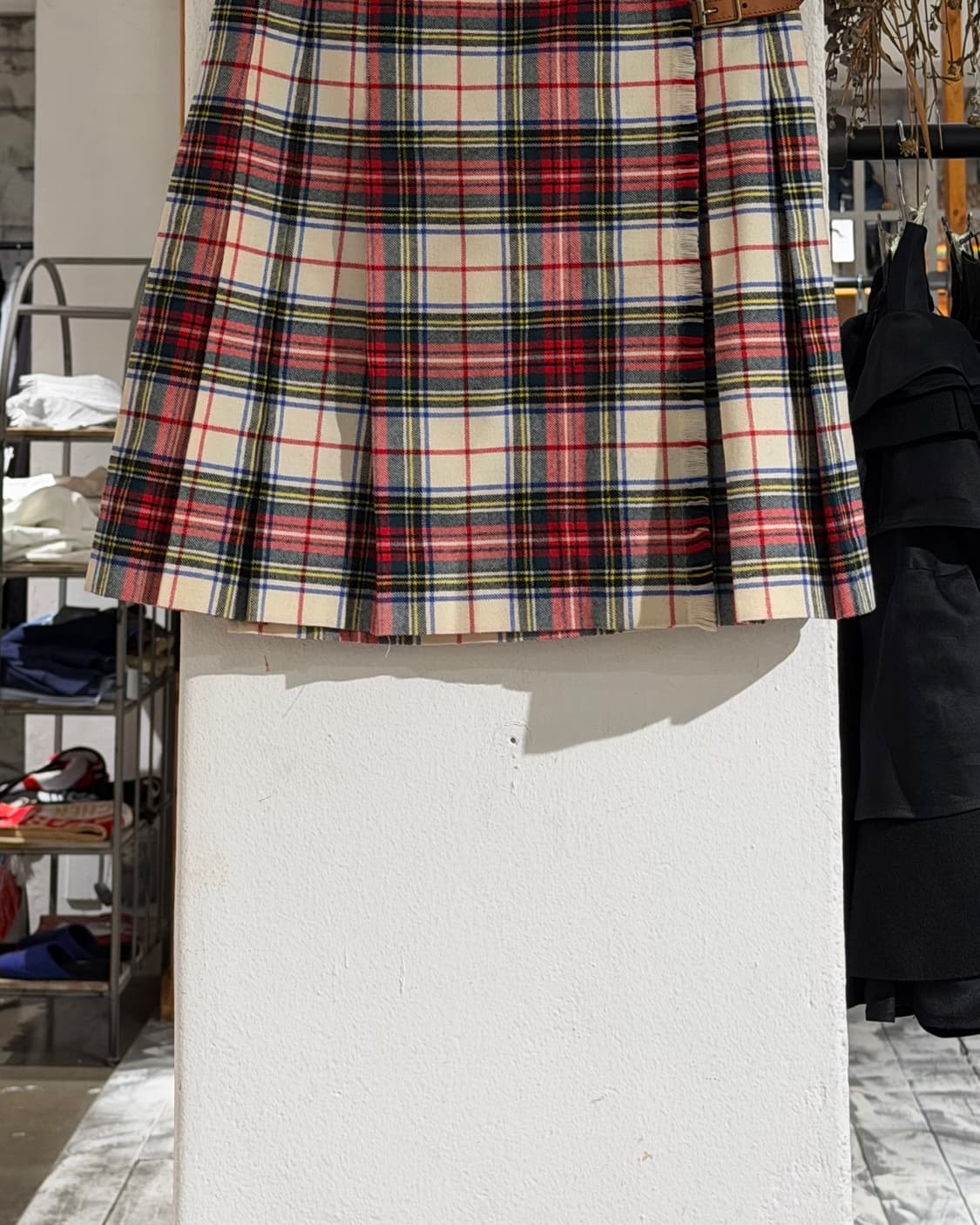 랄프 로렌 플리츠 플래드 미니스커트 상품이미지3