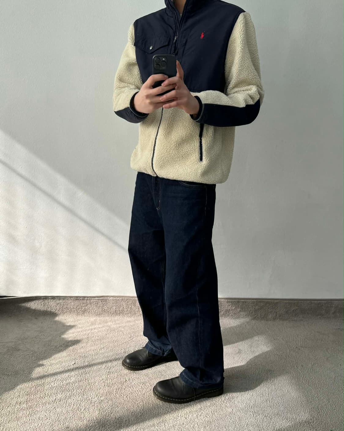 [L] 폴로 랄프로렌 신형 큐알 하이브리드 플리스 자켓 상품이미지3