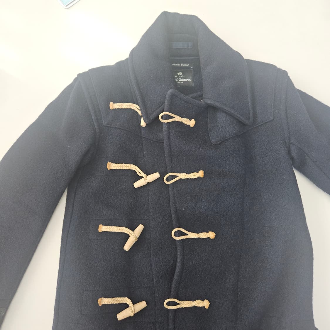 (무료배송) 영국제 나이젤카본 어센틱 롱더플코트 / 네이비 / 90사이즈 상품이미지3