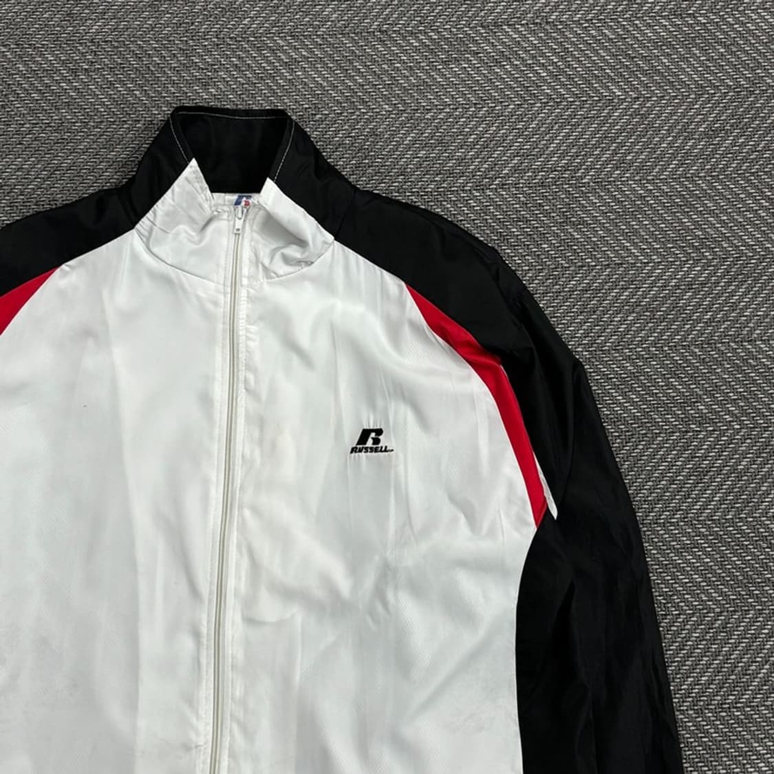 러셀 자수 배색 바람막이 V0480 상품이미지4