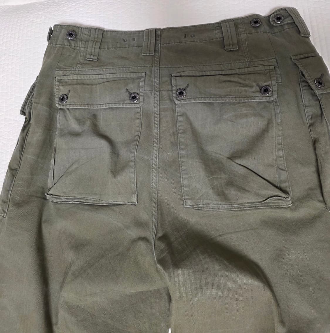 폴로 릴렉스핏 헤링본 트월 카고팬츠 33x32 상품이미지4