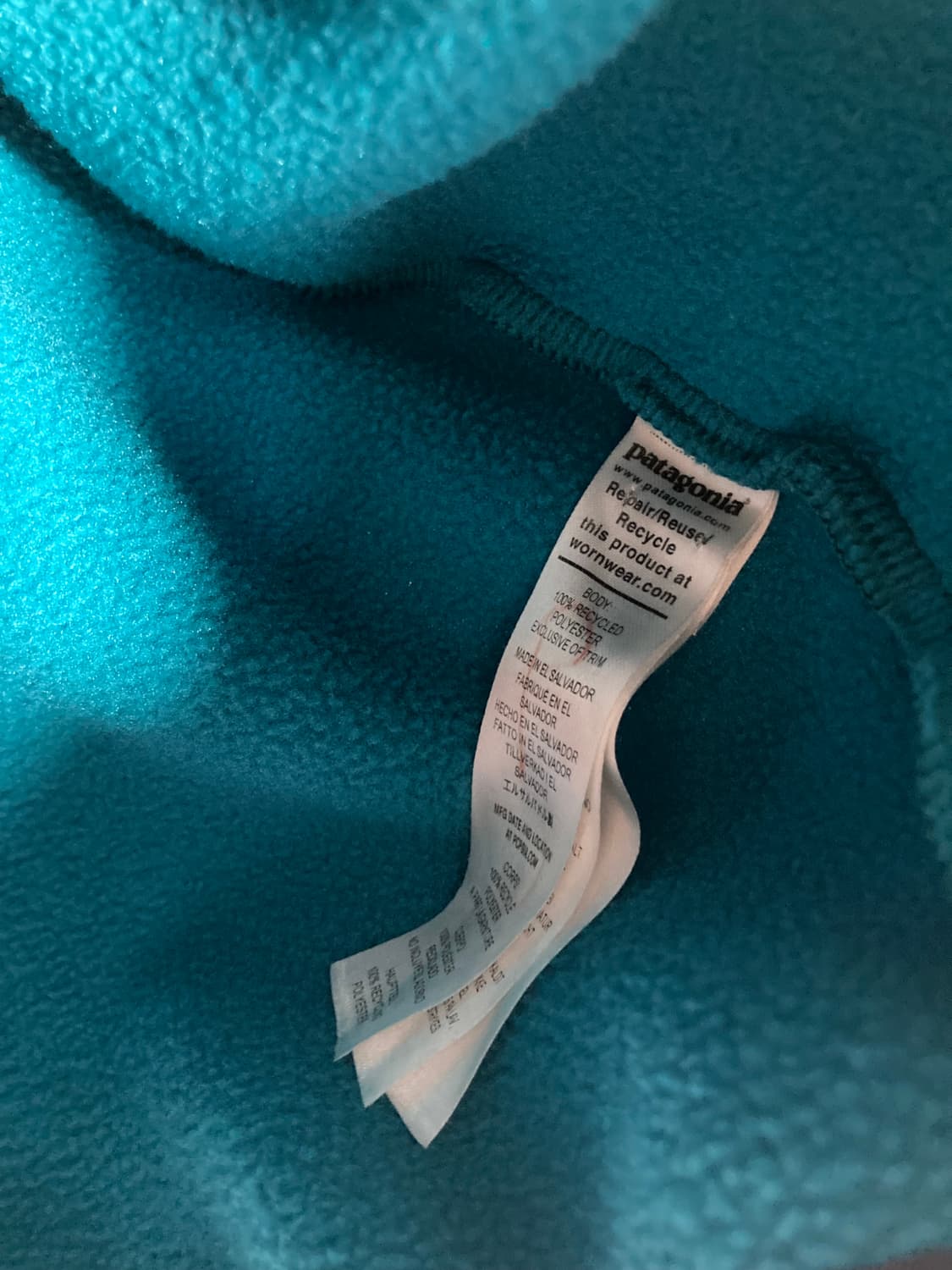 파타고니아 신칠라 풀오버 비레이블루 (L) 상품이미지5