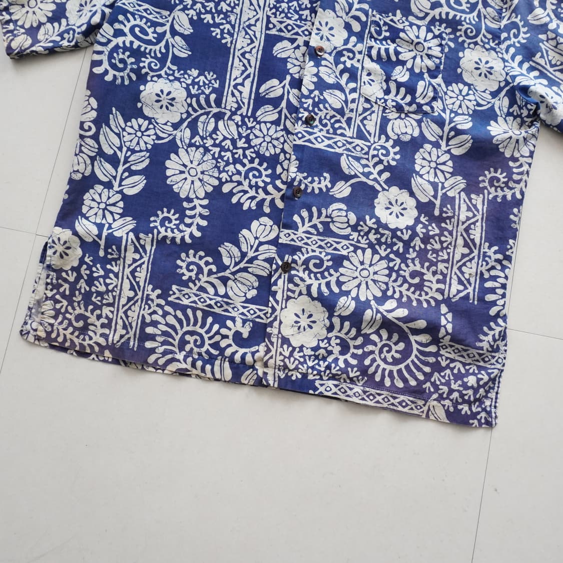 60s Jantzen 잰슨 Kona Kai 하와이안 셔츠 XL 상품이미지6