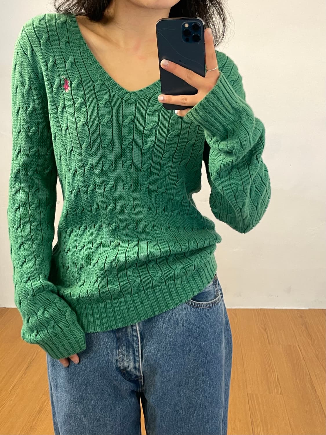 랄프로렌 스포츠 브이넥 니트  상품이미지10