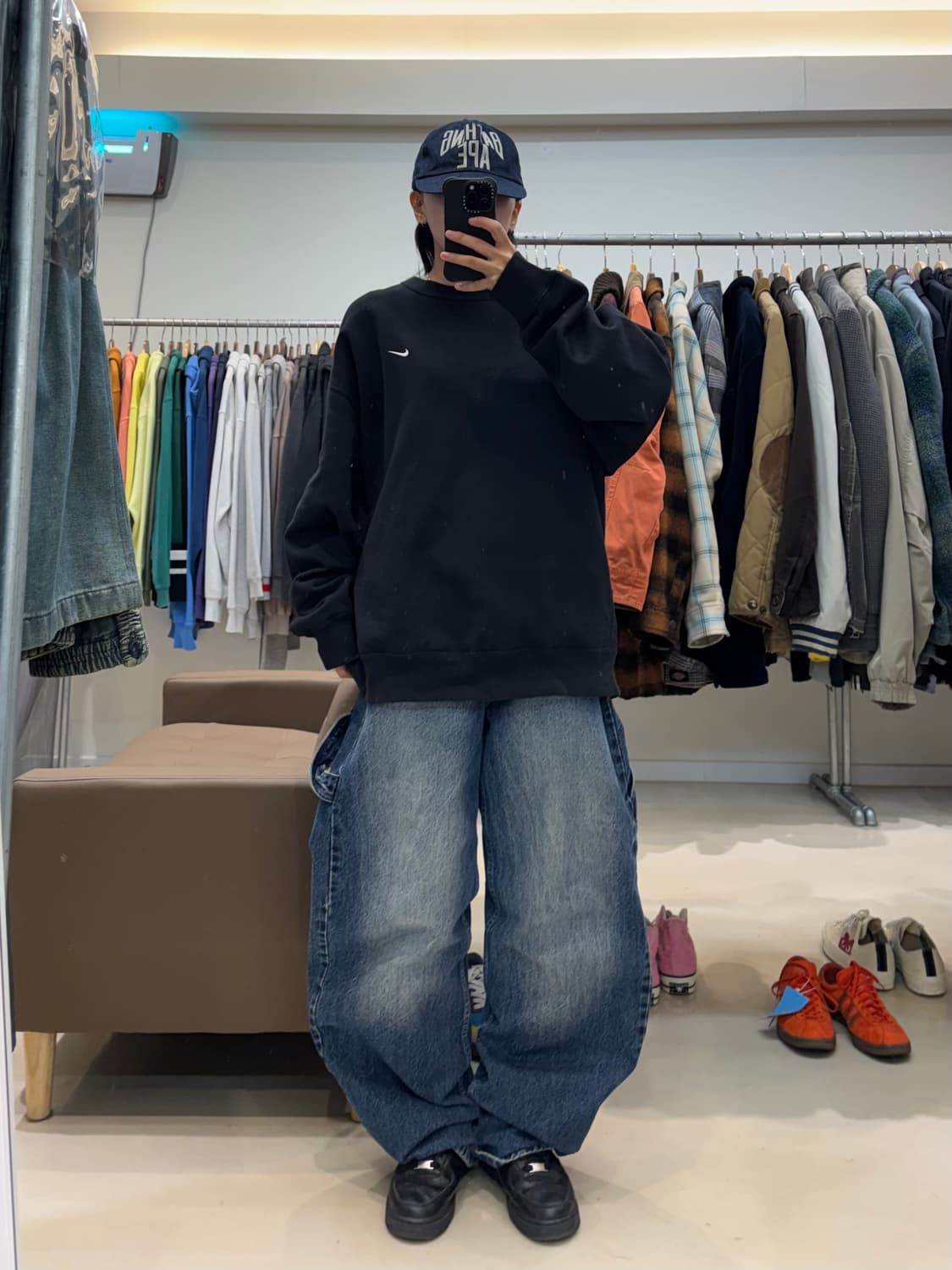 나이키 자수로고 맨투맨 상품이미지7