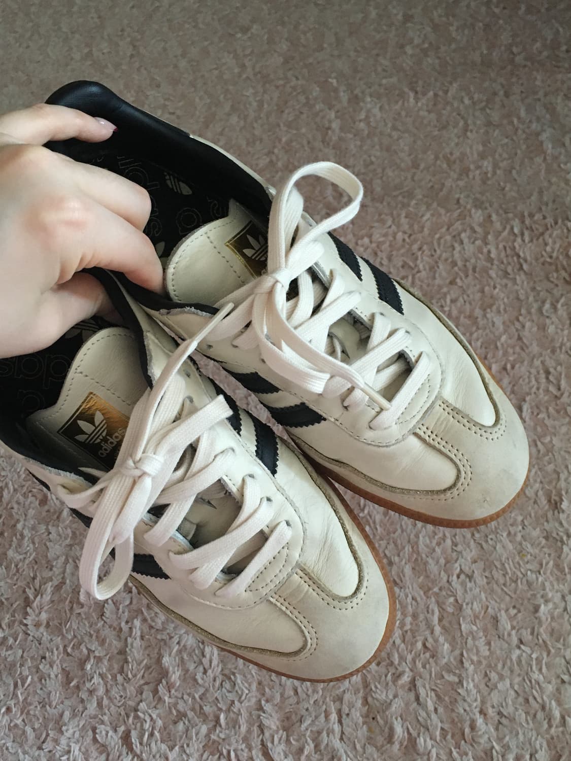 아디다스 삼바 OG 크림 화이트  상품이미지3