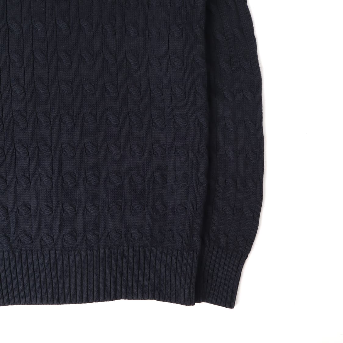 폴로 랄프로렌 다크네이비 코튼 케이블 니트 상품이미지7