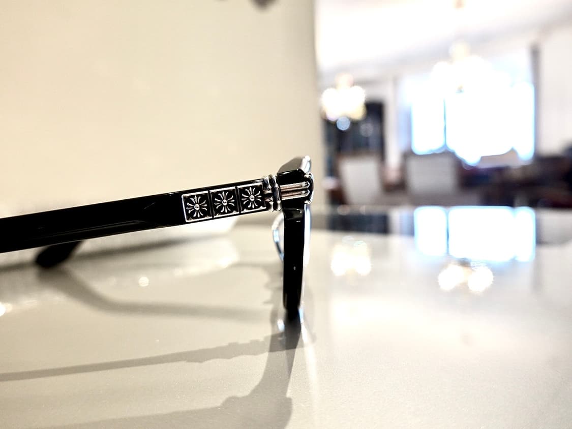 크롬하츠 스모크쇼 블랙/실버 안경 상품이미지7