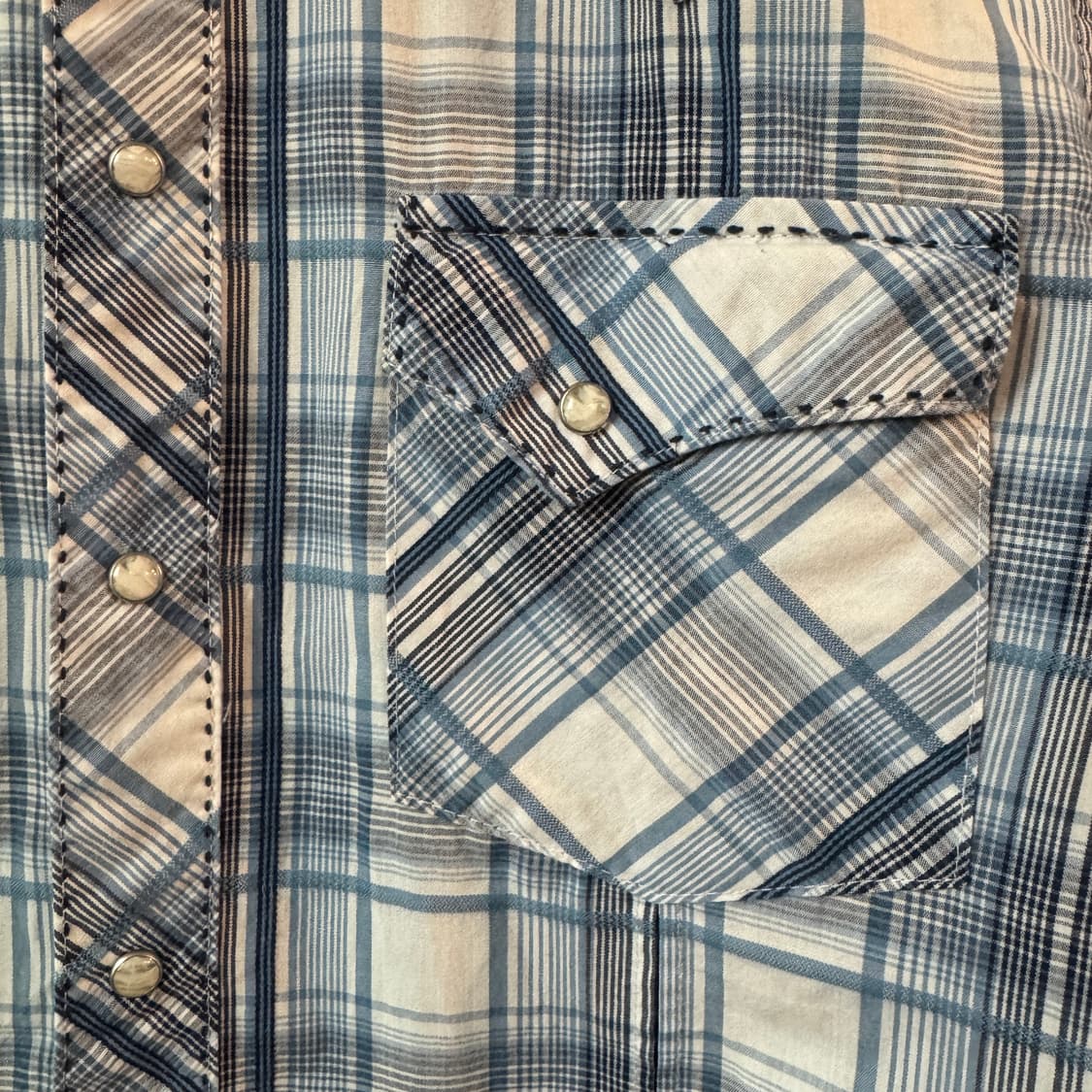 00s 랭글러 체크 웨스턴셔츠 상품이미지3