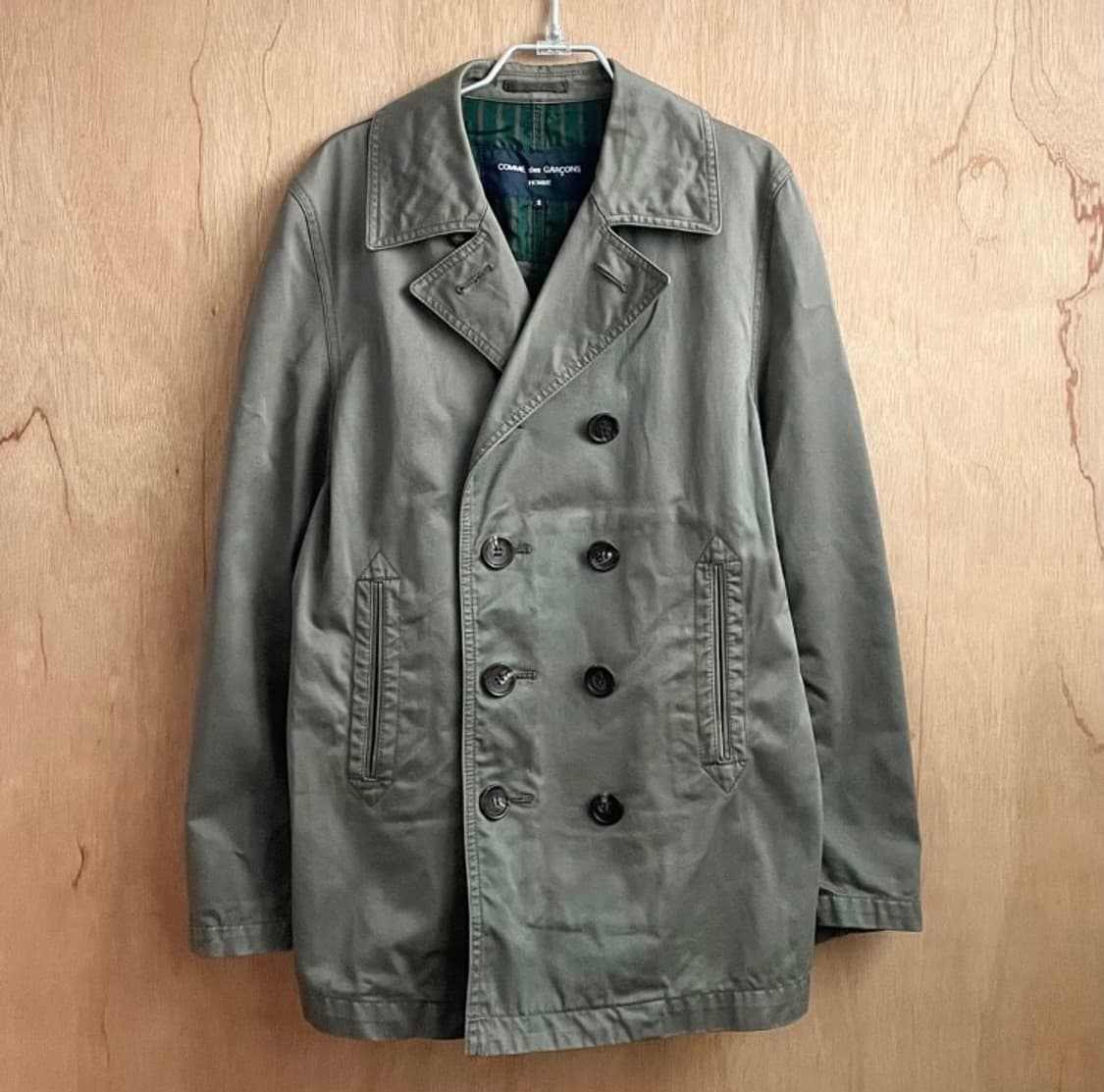 꼼데가르송 옴므 피코트 상품이미지2