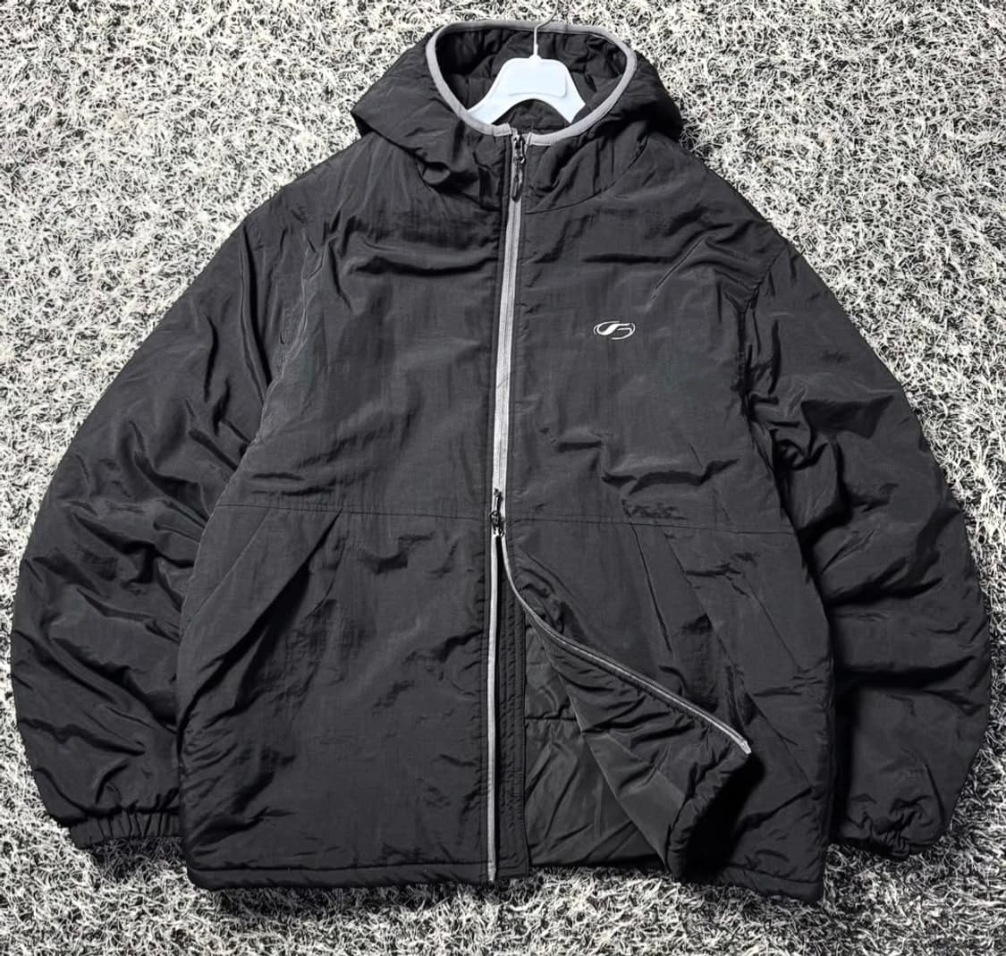 필루미네이트 2way 지퍼 블랙XL 경량 패딩점퍼. 상품이미지1