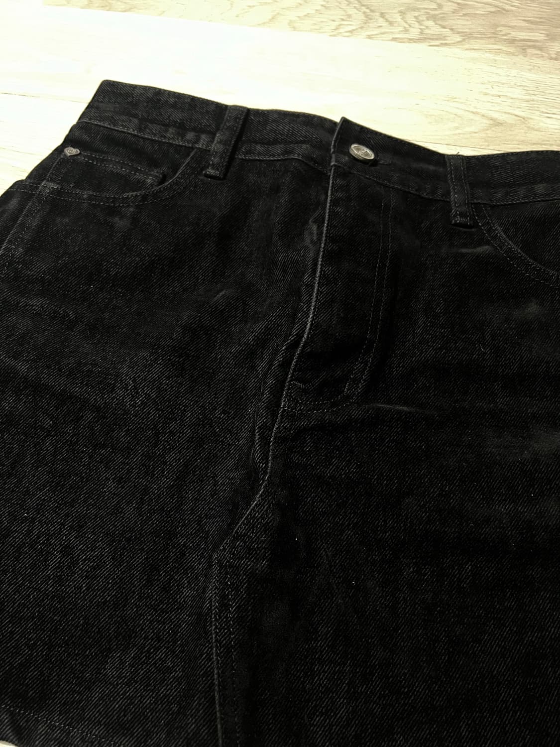 그로브 블랙 미니스커트 상품이미지2