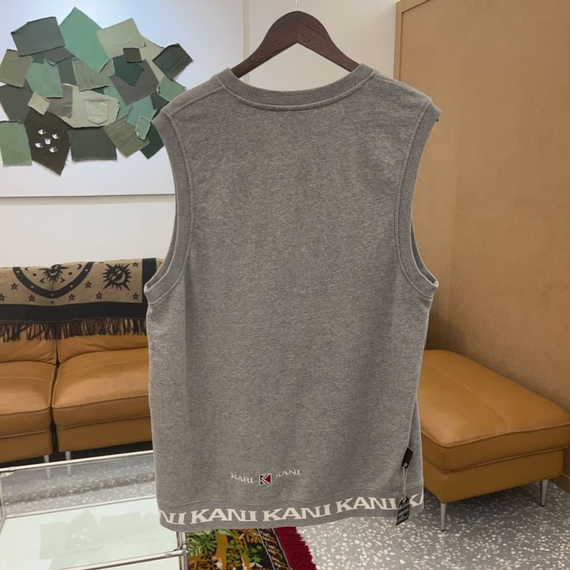 칼카니 올드스쿨 스웻 베스트 조끼 100 C06275 상품이미지2