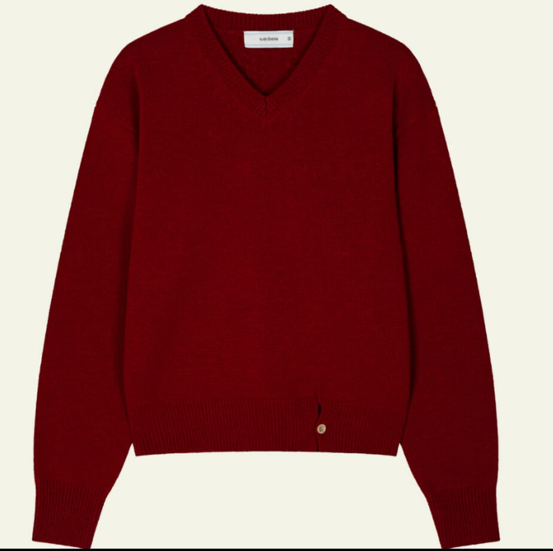 웨이비니스 하이 타이브 브이넥 레드 3 상품이미지1