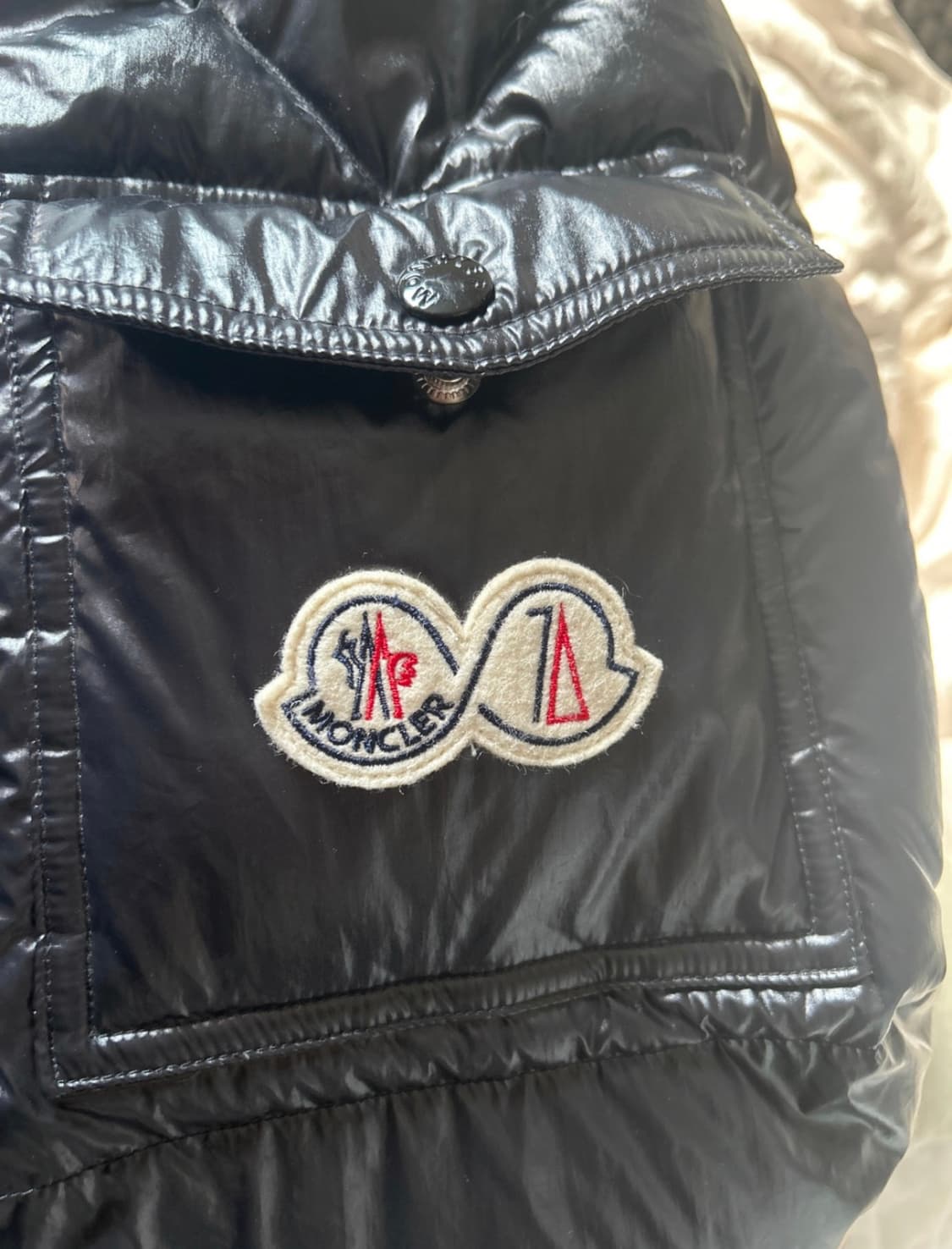 [3] 몽클레어 마야 70주년 패딩 블랙 상품이미지2
