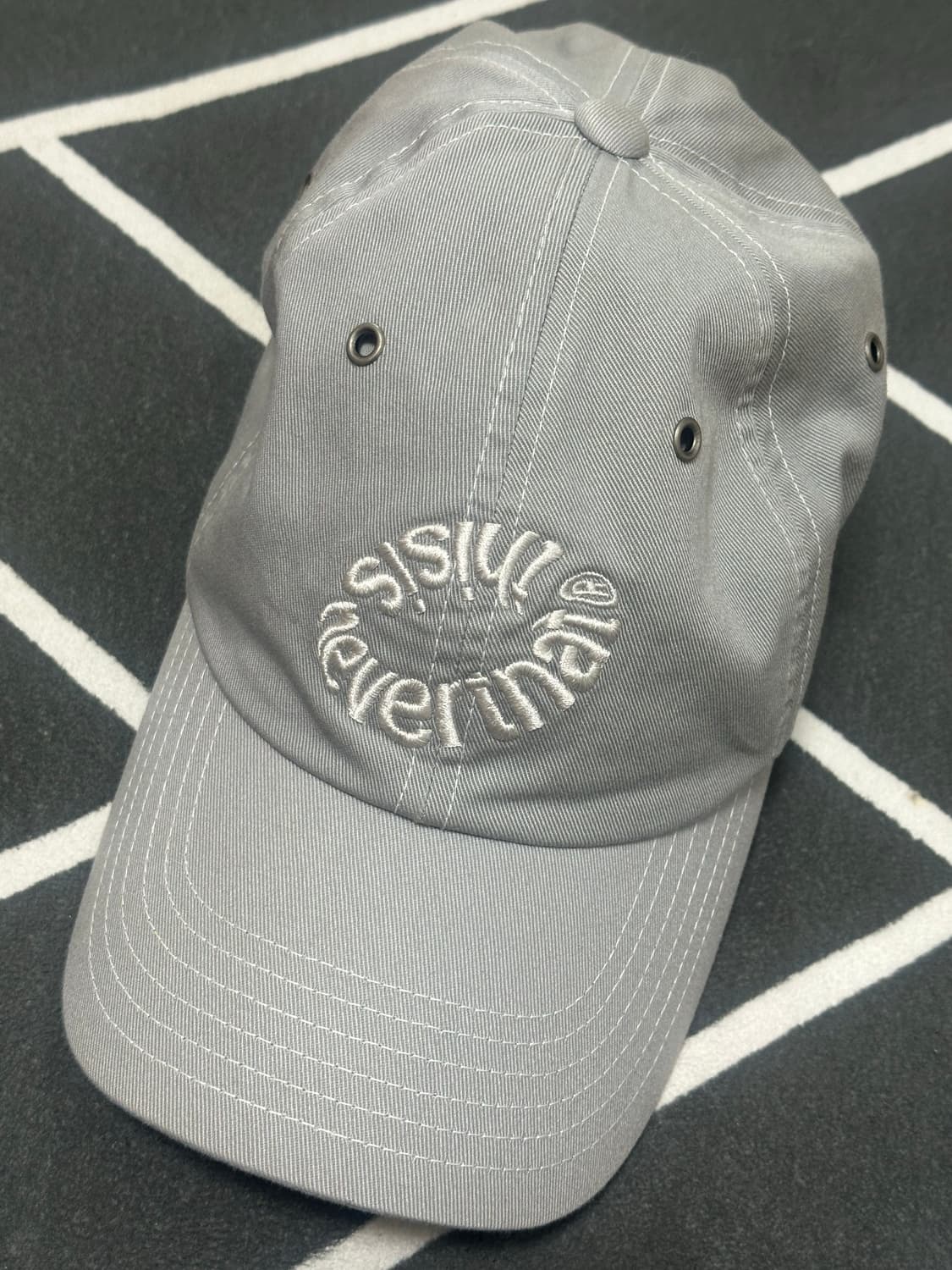 디스이즈네버댓 볼캡 모자 RING Cap Grey 상품이미지2