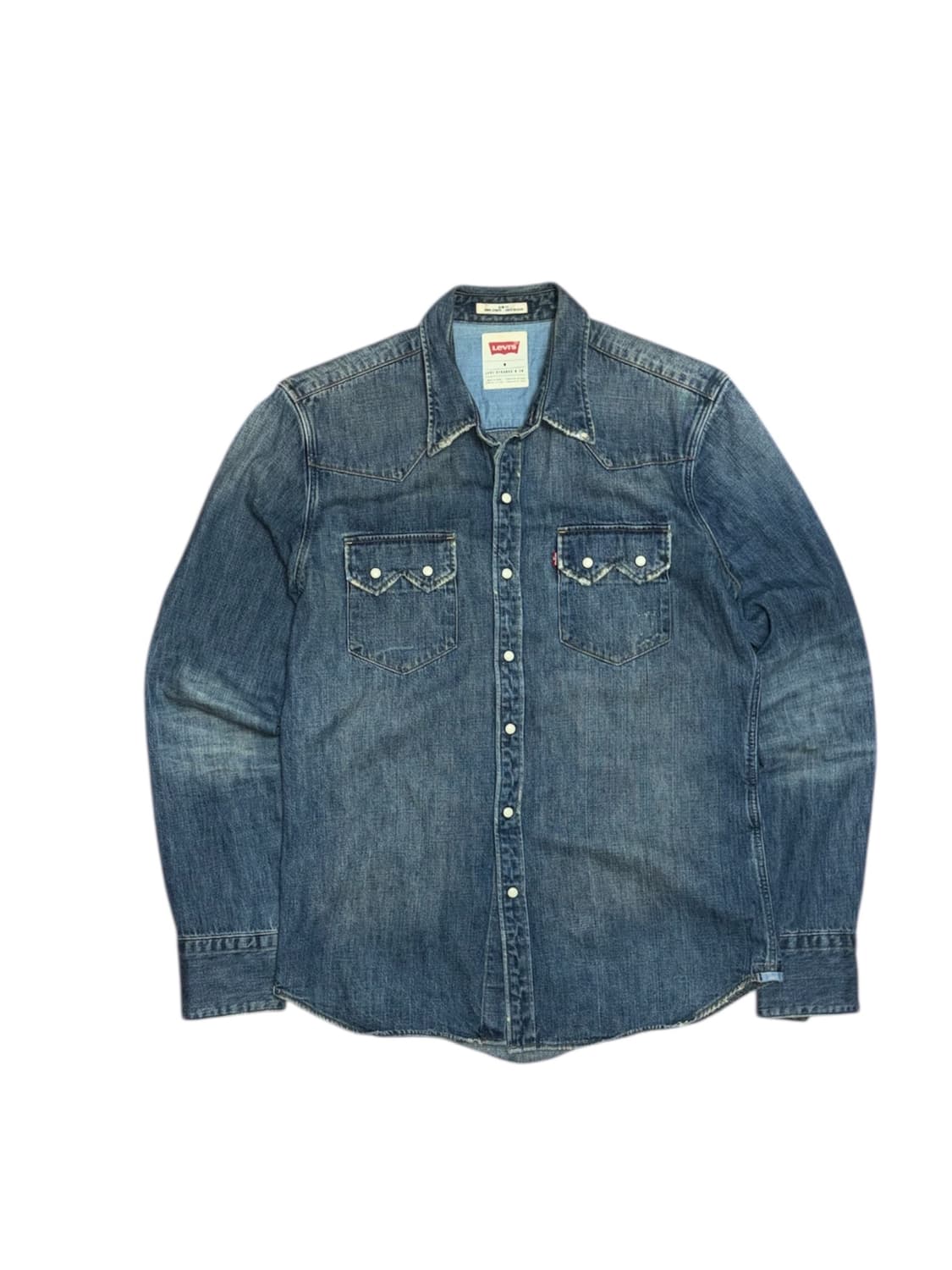 리바이스 웨스턴 데님 투포켓 셔츠 상품이미지1