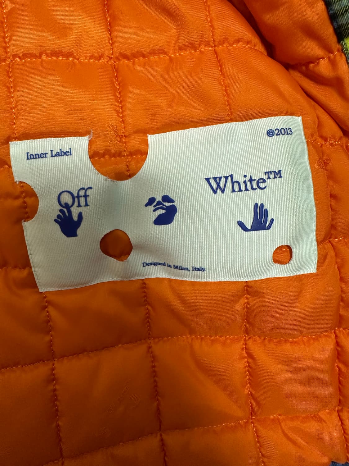 [네고 가능] 오프화이트 플란넬 패딩 상품이미지4