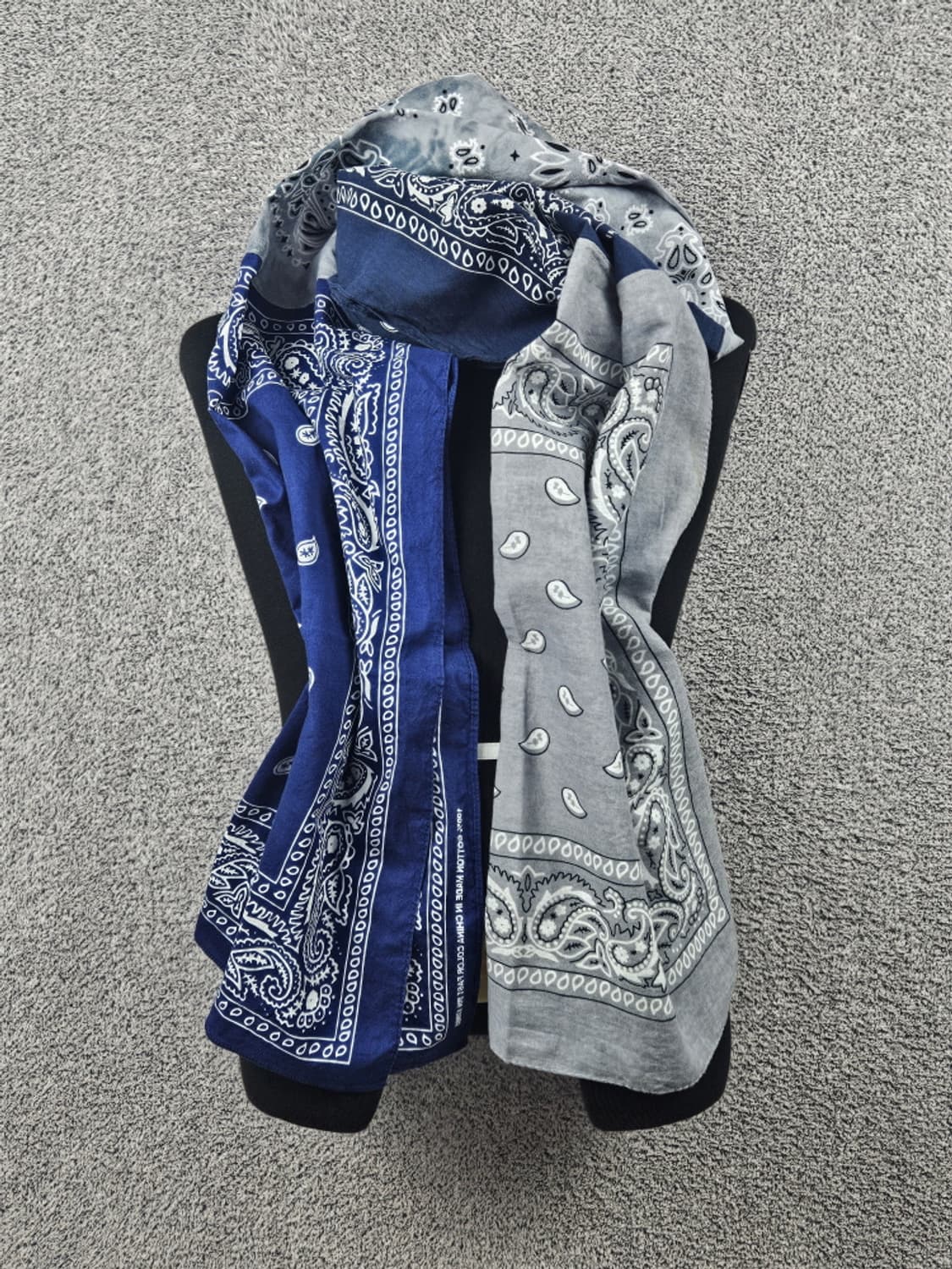 반다나 리워크 커스텀 스카프 머플러 / 10431 상품이미지1