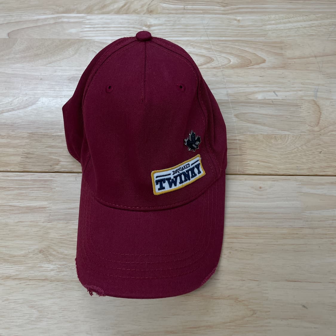 디스퀘어드2 버건디 볼캡 F 상품이미지2