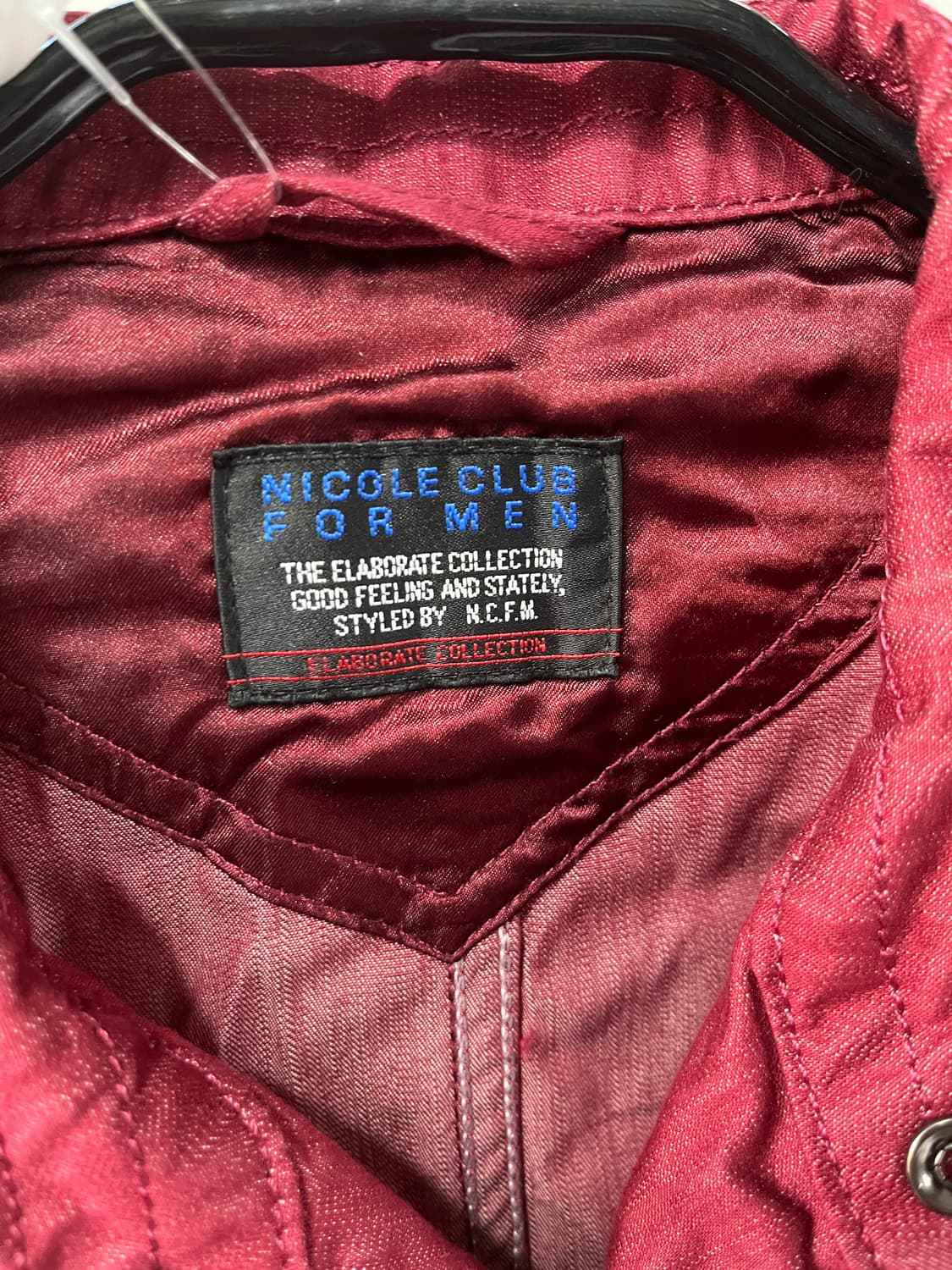 Nicole Club for Men wrinkle processing  상품이미지6