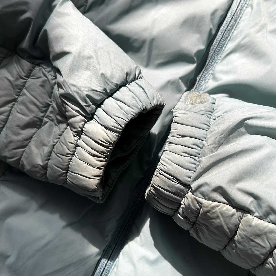 아이더 블루 경량 패딩  상품이미지5