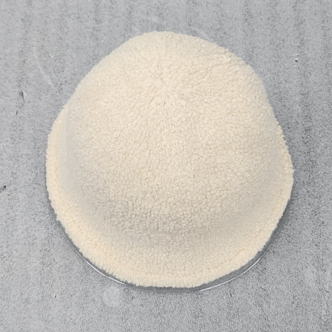 보세 뽀글이 벙거지 아이보리 58cm 상품이미지1