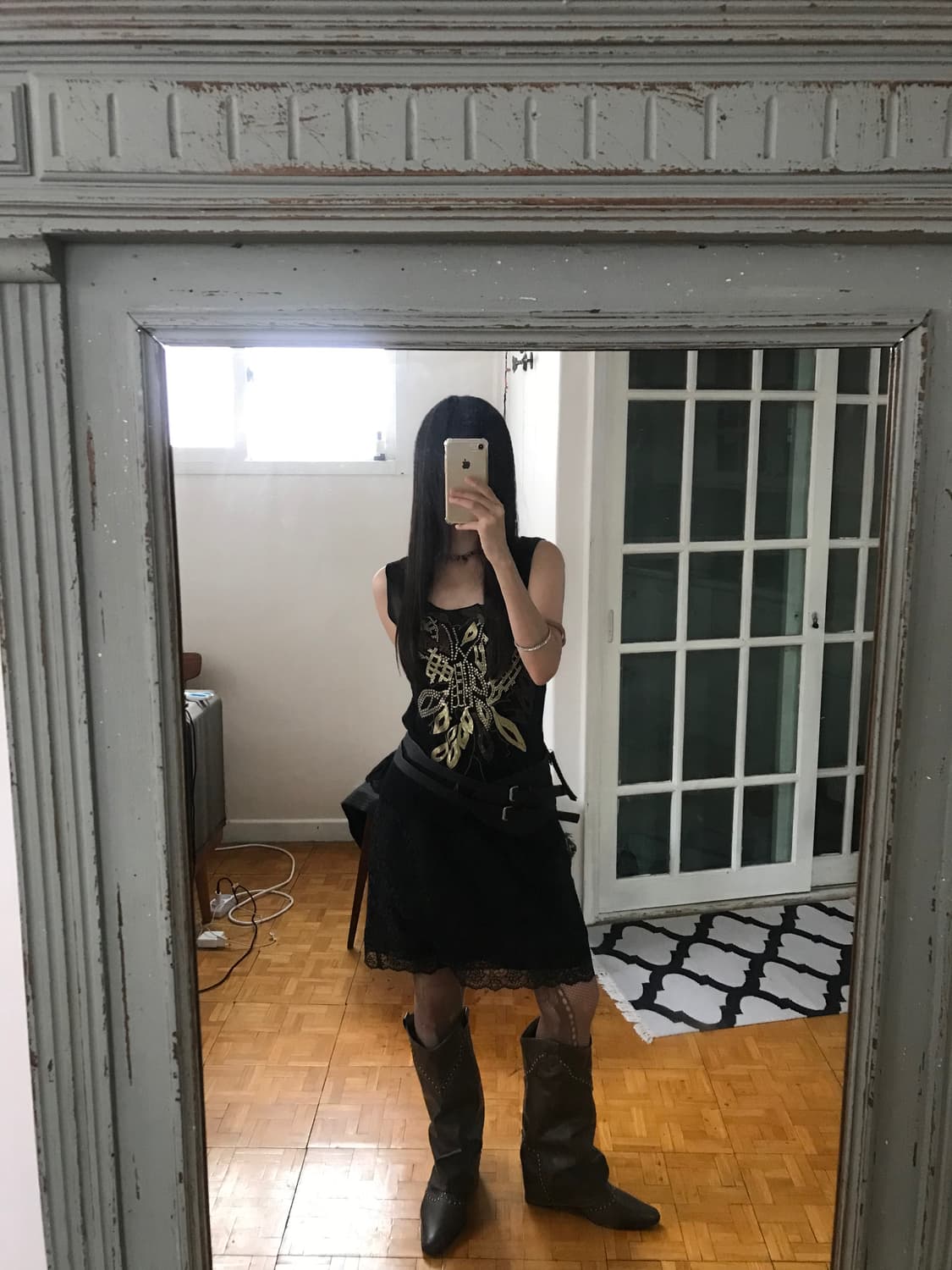 intage lace skirt (25inch) 상품이미지5