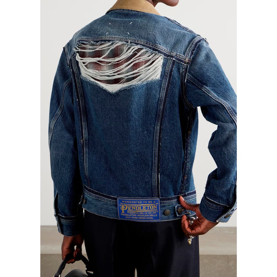 마르지엘라 x 펜들턴 데님 자켓 상품이미지1