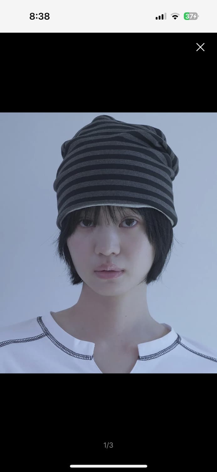 세릭 Reversible Beanie / Charcoal 상품이미지1