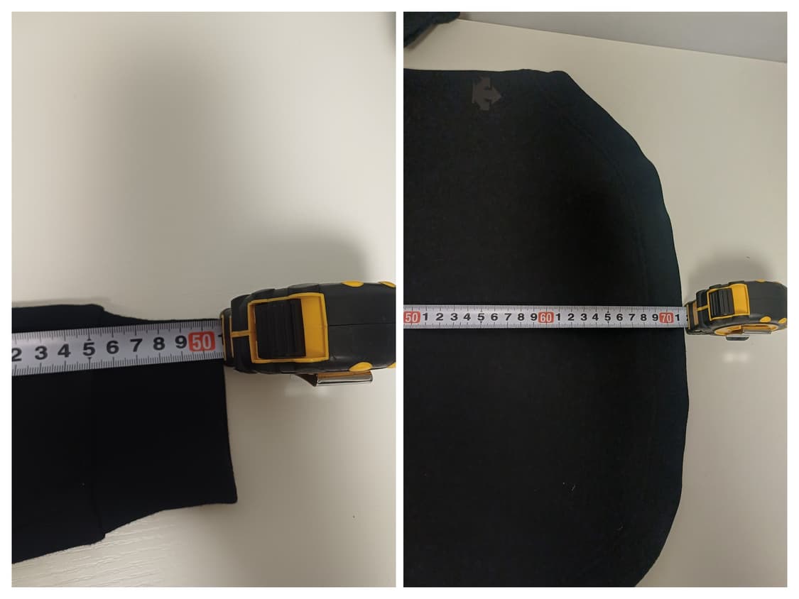 데상트 여성 롱 풀오버 후드 티셔츠 (85/S) 상품이미지9