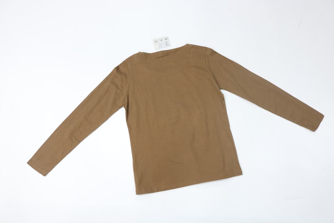 UNK 빈티지 레트로 엠블럼 쥬얼 디테일 롱슬리브 티셔츠 (M) 상품이미지5