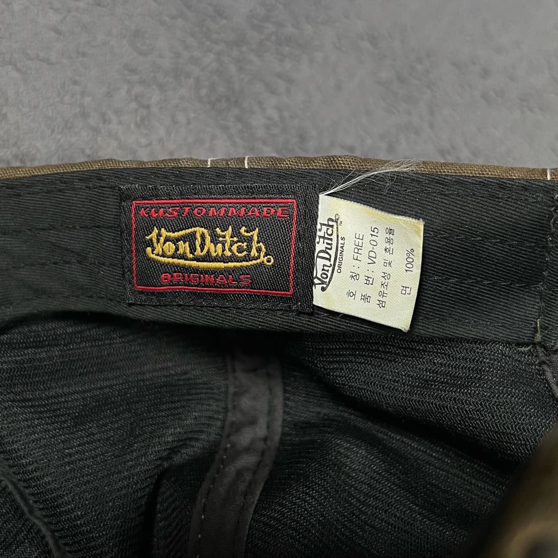 본더치 카모 볼캡 상품이미지5