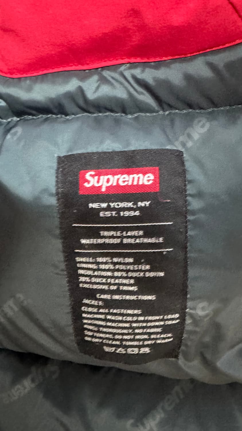 [L,110]슈프림 다운타운 700 필 다운 파카 상품이미지9