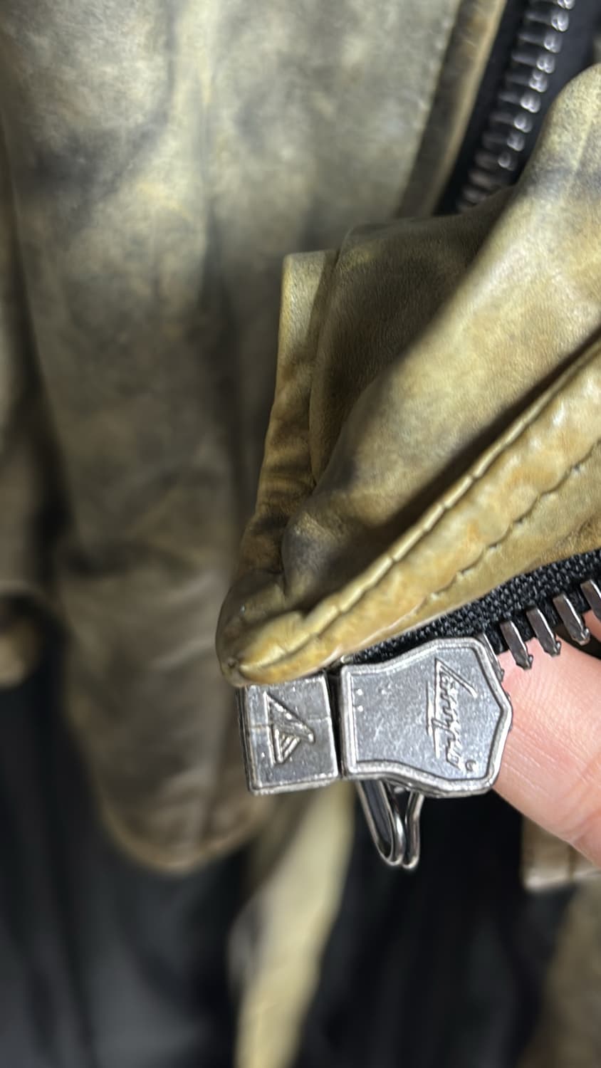 발망 데카르넹 2010ss 램스킨 라이더 자켓 롱 상품이미지6