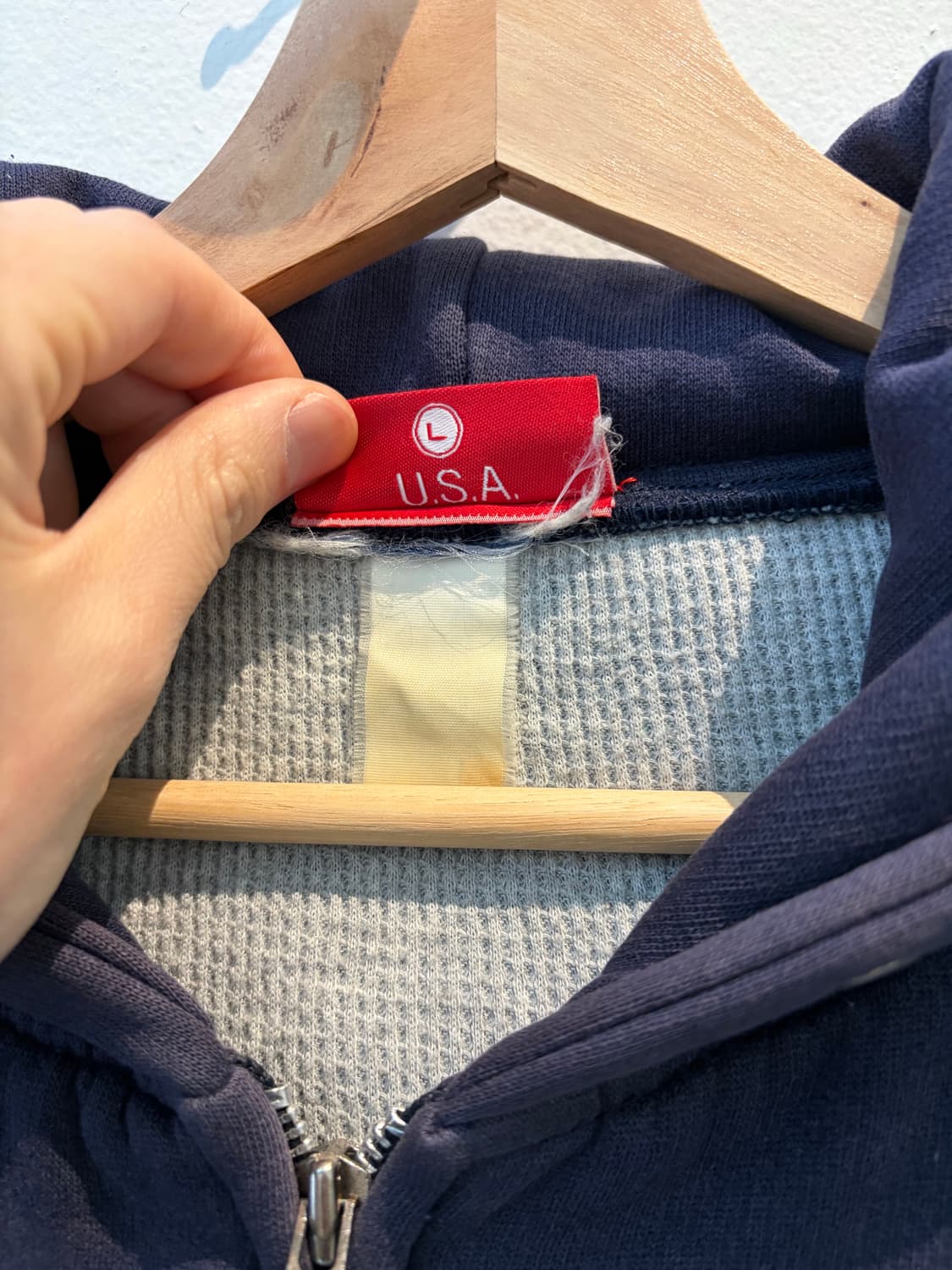 90s supreme thermal zip hood 상품이미지5