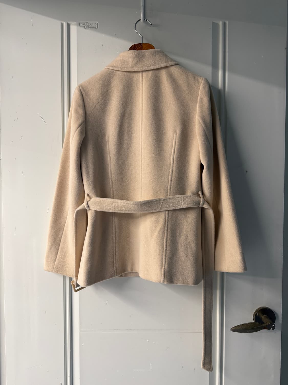 일본빈티지 크림 울 앙고라 숏코트 상품이미지8