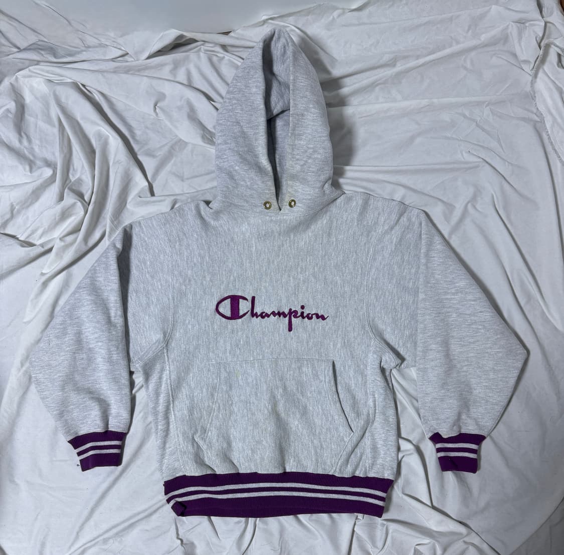 90s usa 챔피온 리버스위브 후드티 상품이미지1