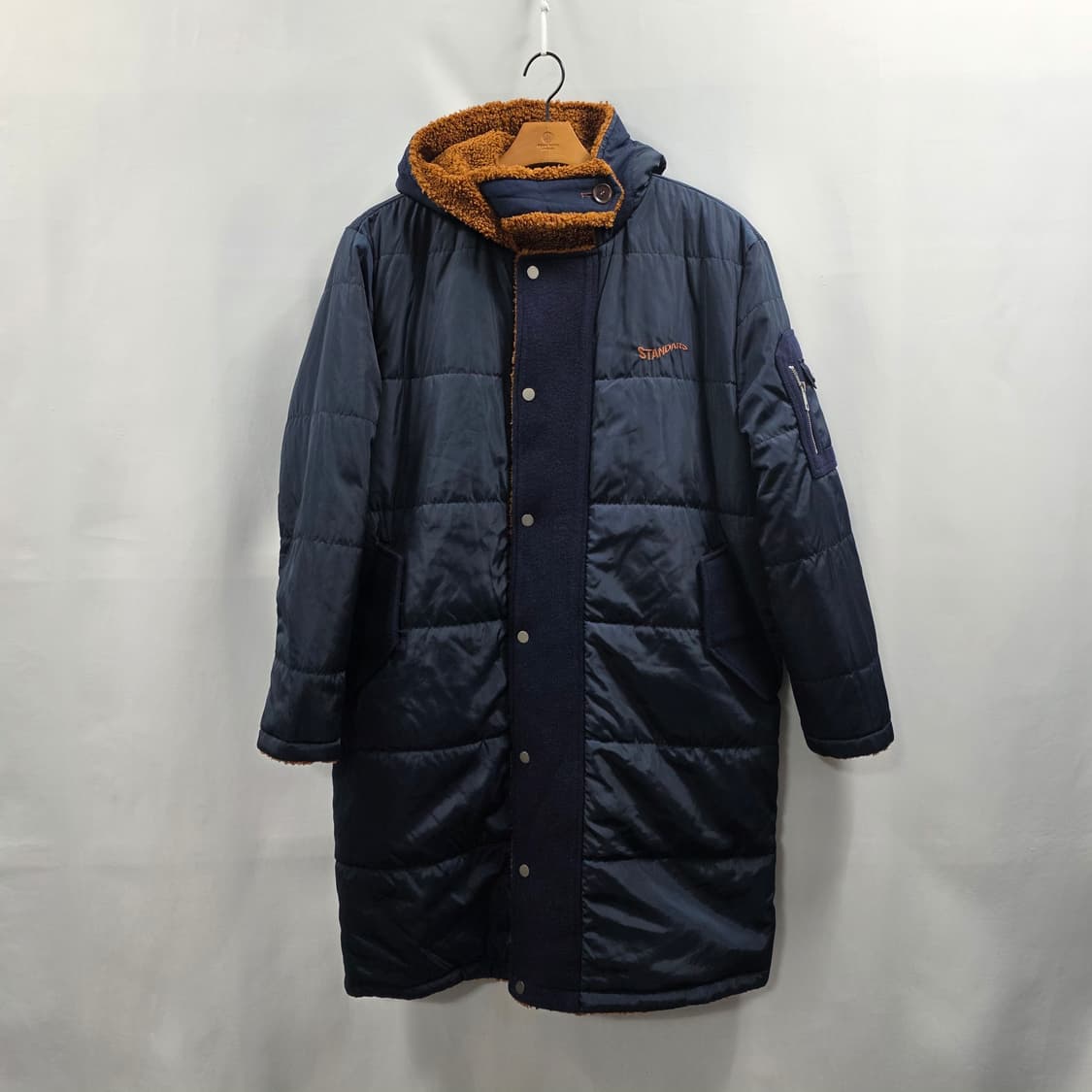 0782 제너럴아이디어 스탠다드 STND 양면 덤블 패딩 코트 상품이미지4