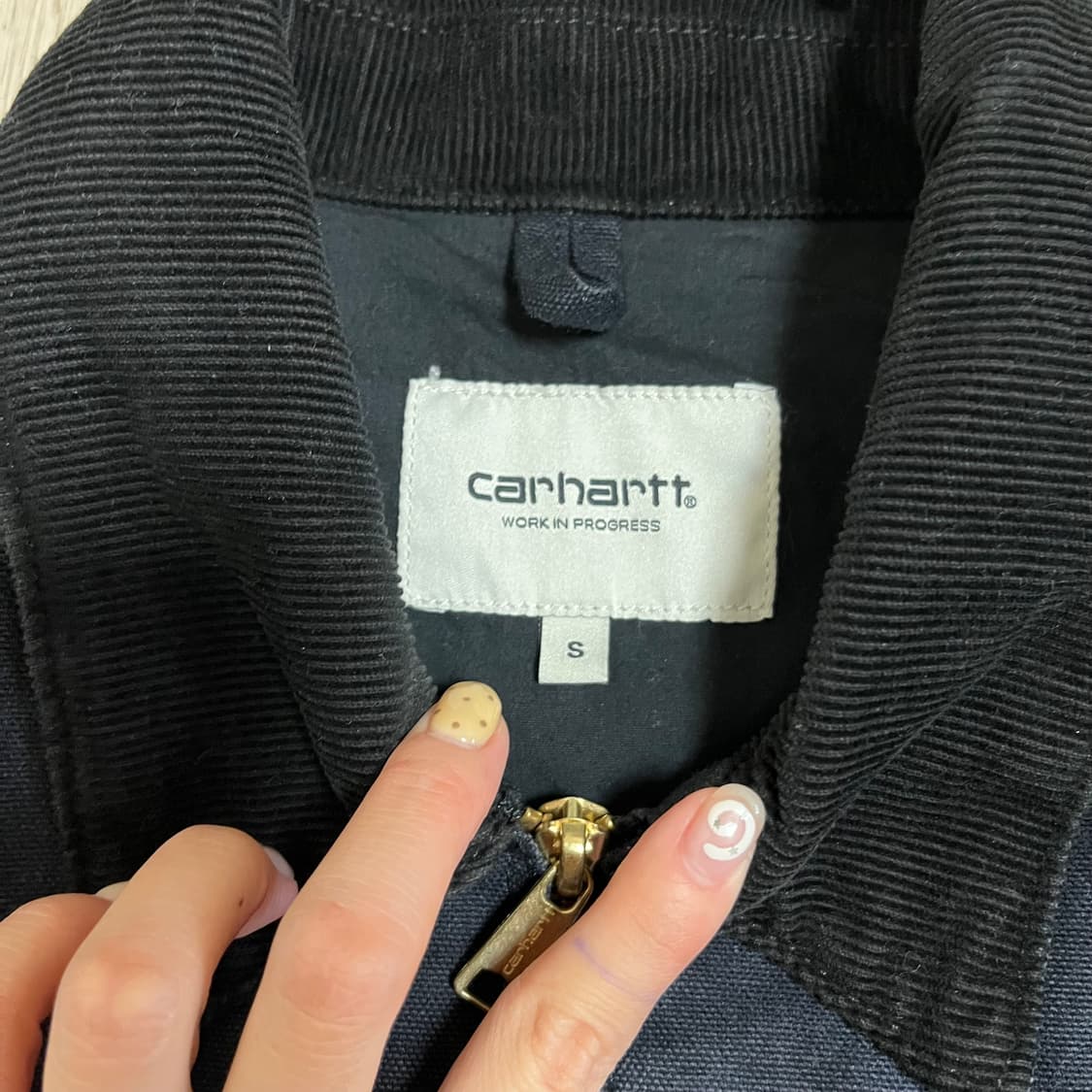 칼하트윕 W OG 디트로이드 자켓 남색 S 팔아용 상품이미지6