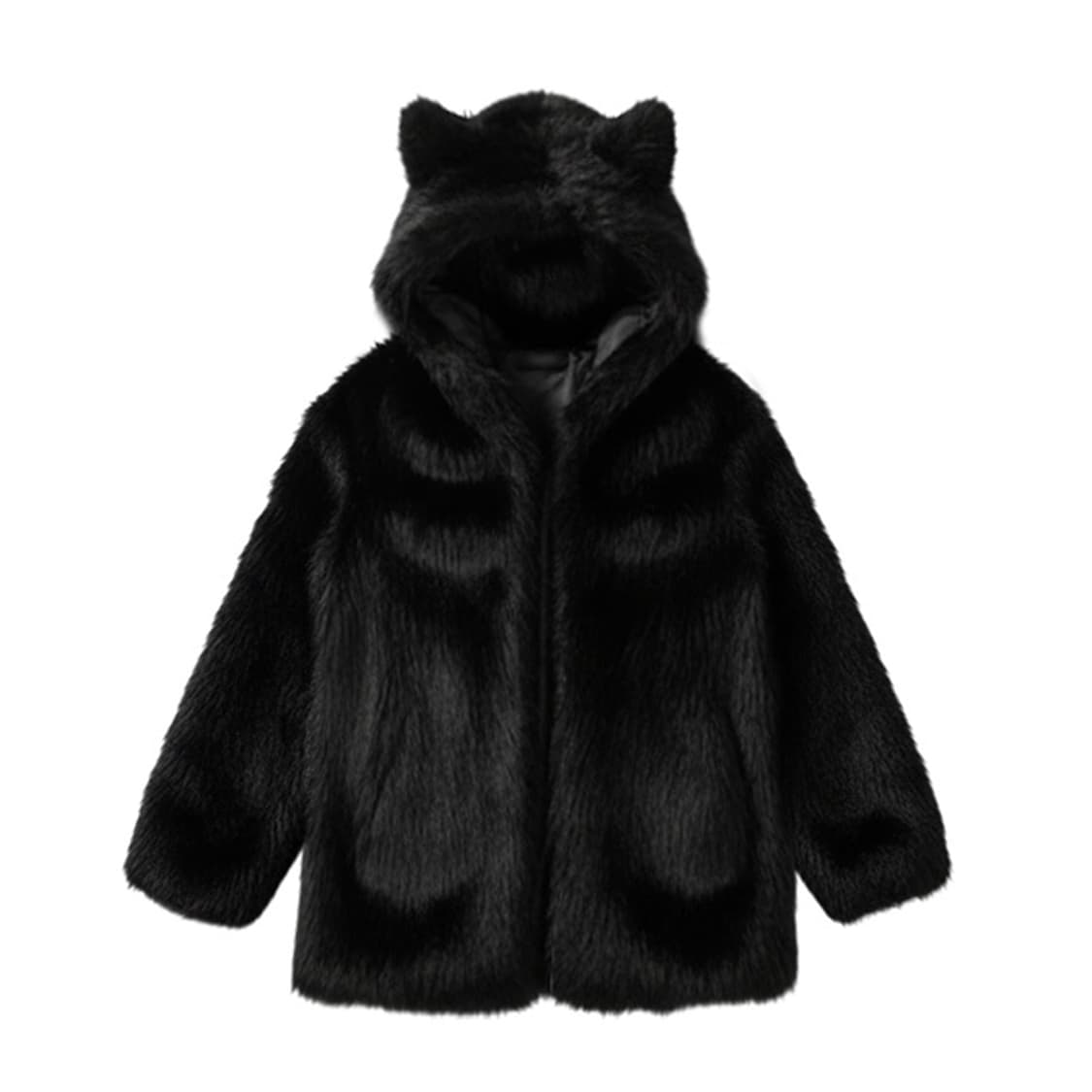 고양이귀 퍼코트 상품이미지1