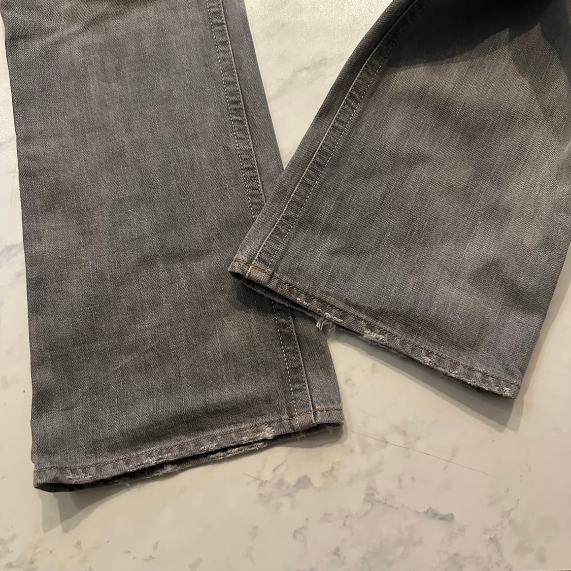 제냐 Zegna EZ 세미 부츠컷 데님 팬츠 상품이미지7