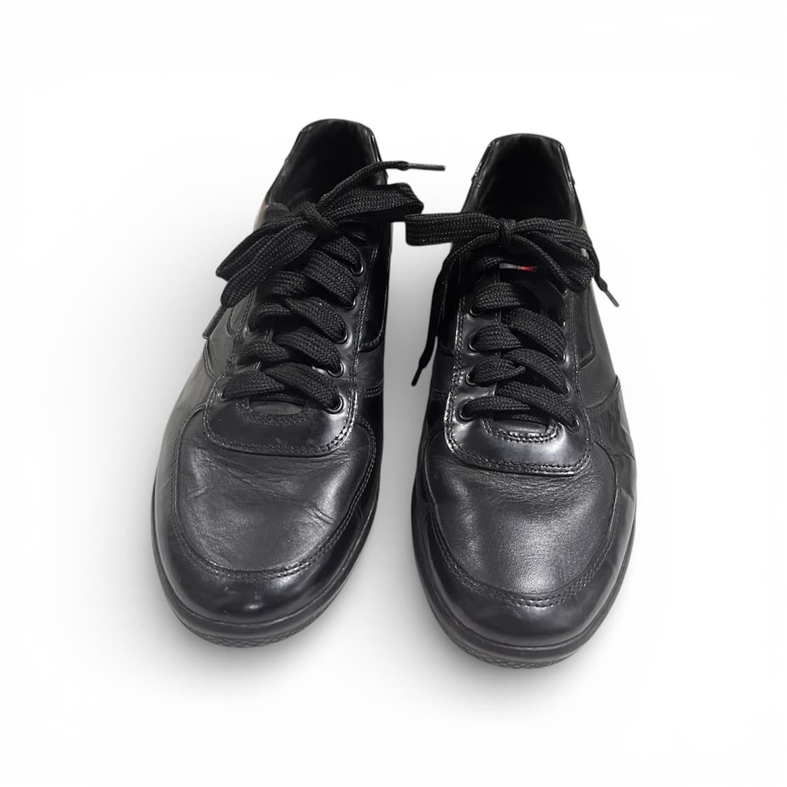 [275] 프라다 스포츠 아카이브 블랙 레더 스니커즈 상품이미지2