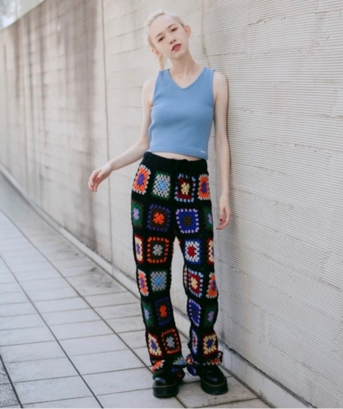 X-girl 크로쉐 니트팬츠 상품이미지9