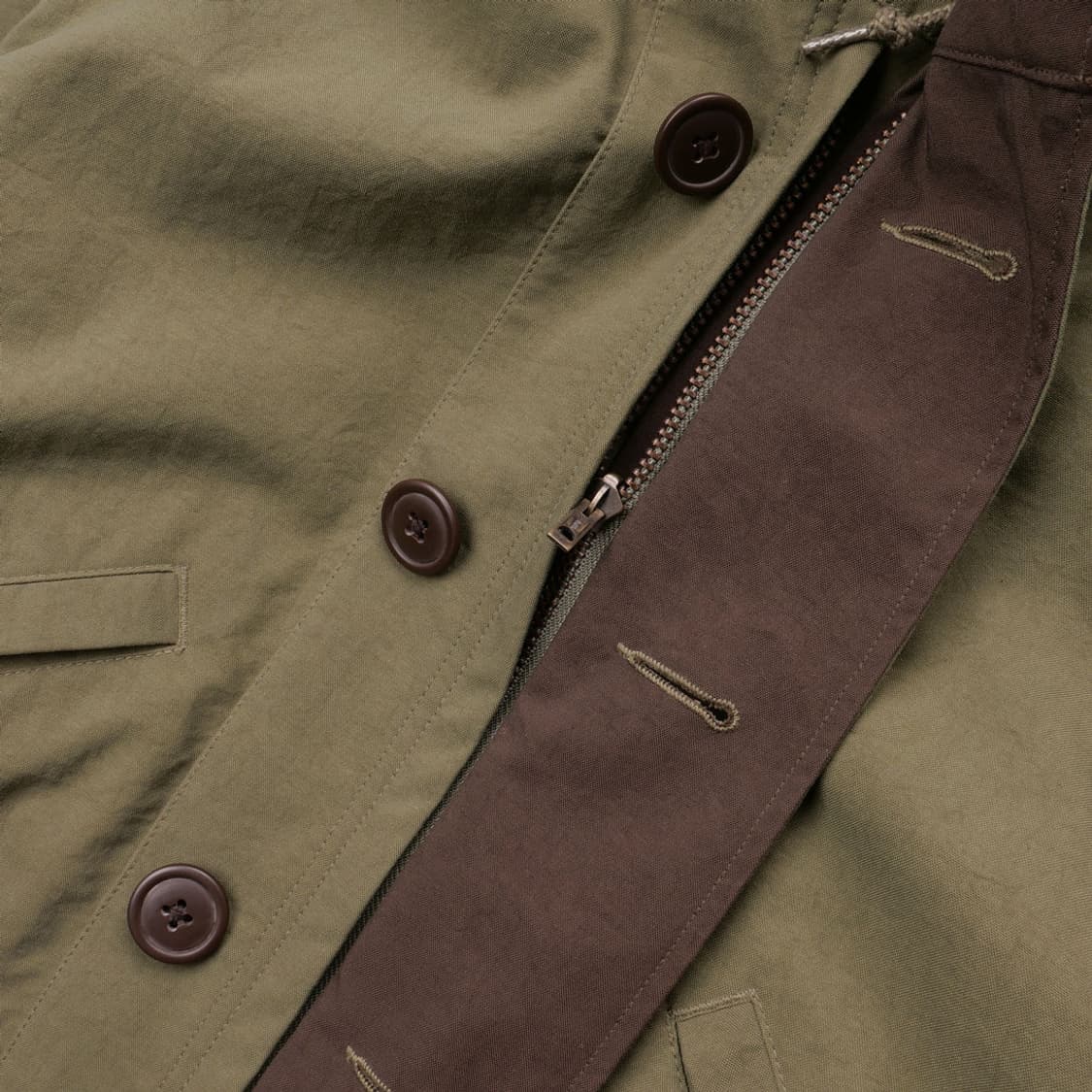 빔즈 플러스 밀리터리 리버시블 파카 상품이미지7