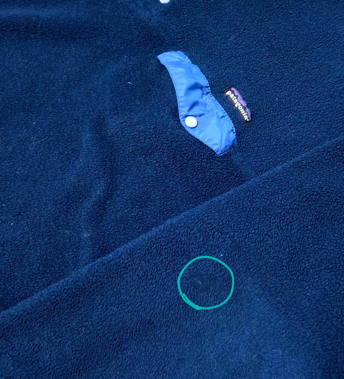 (M)파타고니아 90s 눈없는산 네이비 신칠라 플리스 상품이미지5