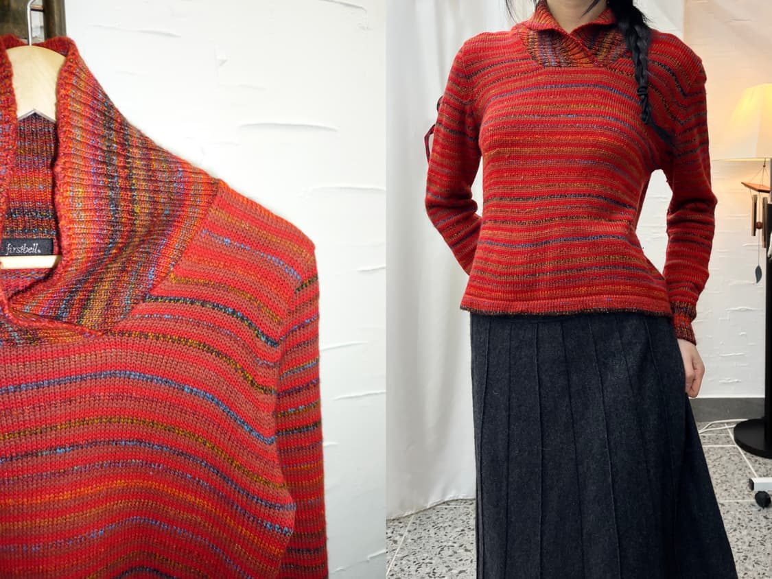 canyon red sweater 상품이미지1